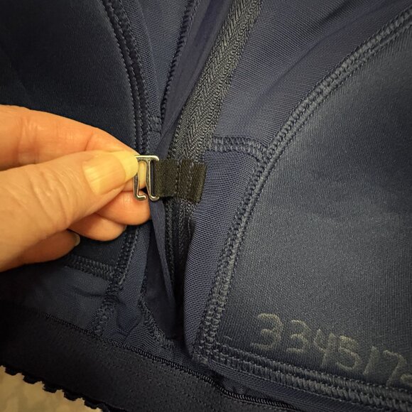 High Neck Zip Front Racerback Tankini Swimsuit Top - Size: 4 Long - NWT - Picture 9 of 12